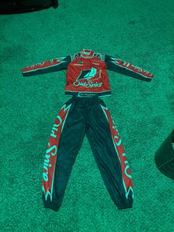 Old Spice NASCAR Racing Suit Two-Piece Set kids XL