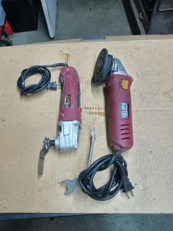 Chicago tools 4 angle grinder and oscillating tool