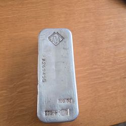 100oz silver bar