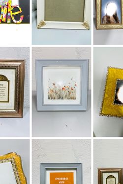 Lot Of 11 Picture Frames