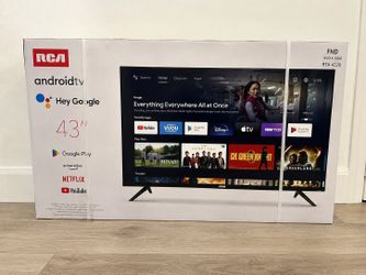 Brand New RCA 43” Android TV