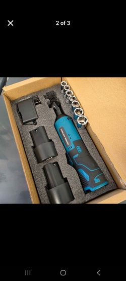New Cordless Ratchet for mechanic DIY repair 12v rechargable
