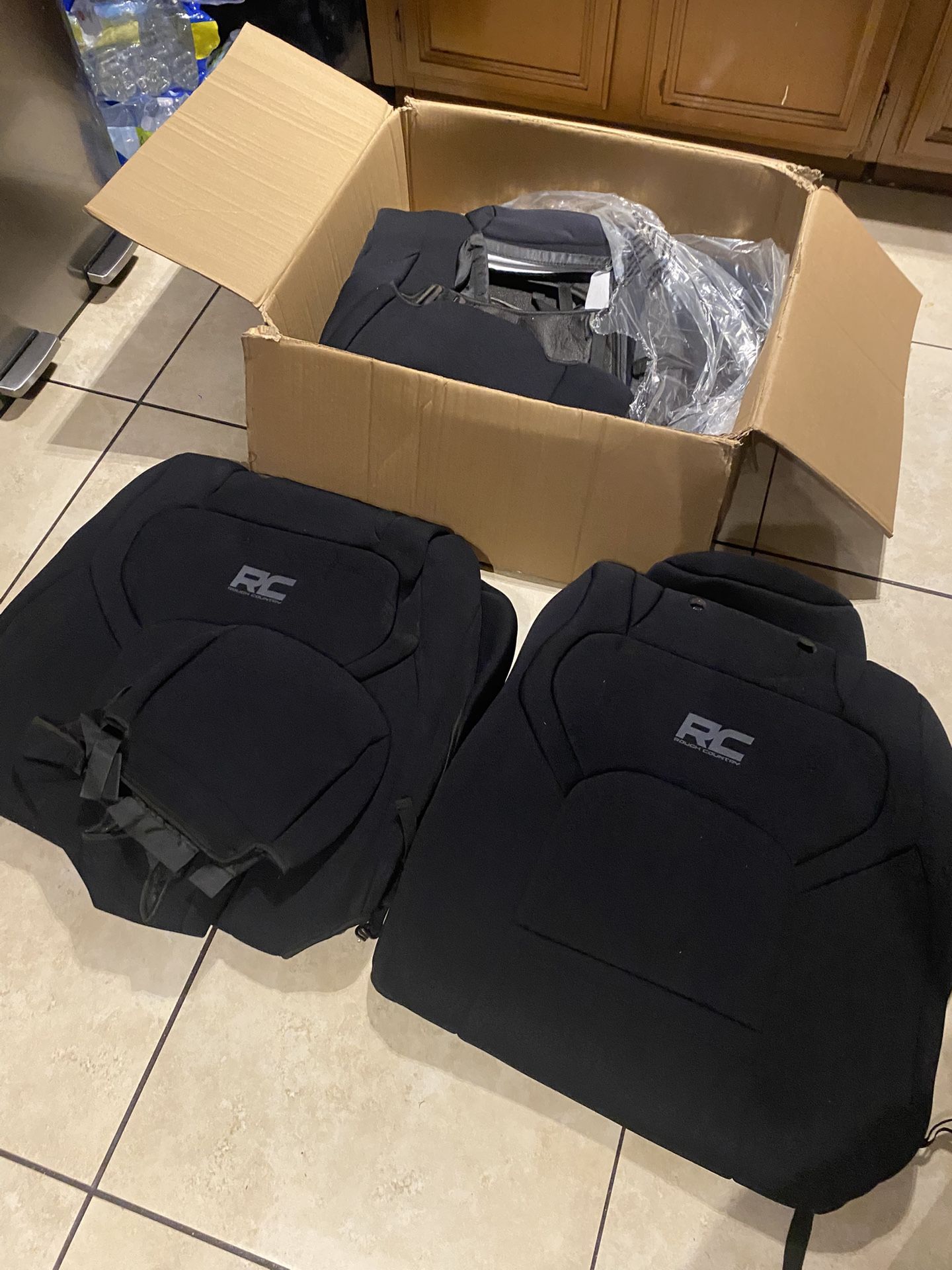Rough Country Seat Covers for Ram 1500