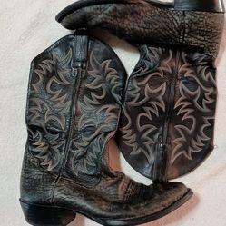 Men's Sz 10EE Ariat Leather Cowboy Western Boots