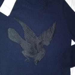 Gucci Black Bird Sweater (New, Authentic)