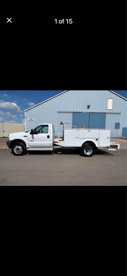 2003 F450 SUPERDUTY UTILITY TRUCK 87,000 MILES DIESEL