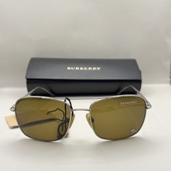 Burberry 3007 1005/73 Silver Glasses Size 56
