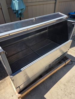 Commercial Refrigerator on wheels.