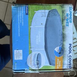 Pool Cover For 8-10 Ft Ring Pools 