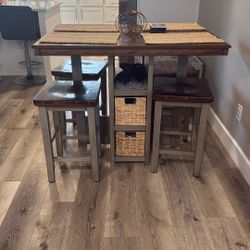 Table For Four Counter Hieght 