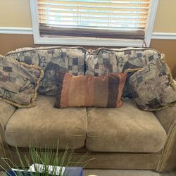 Couch Set , Love Seat & Single Seat