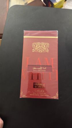 Ana Abiyedh Scarlet by Lattafa New in Package