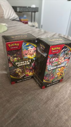 Pokémon Chaos Rising & Perfect Order Booster Bundles (Sealed)