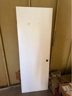 Free used interior wood door