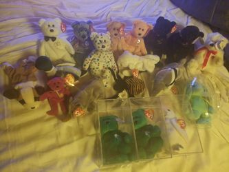 Beanie babies with errors