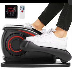New in box ANCHEER Under Desk Elliptical Electric Ellipse Leg Exerciser While Sitting for Seniors Adults Quiet Portable Motorized Seated F, ama005563