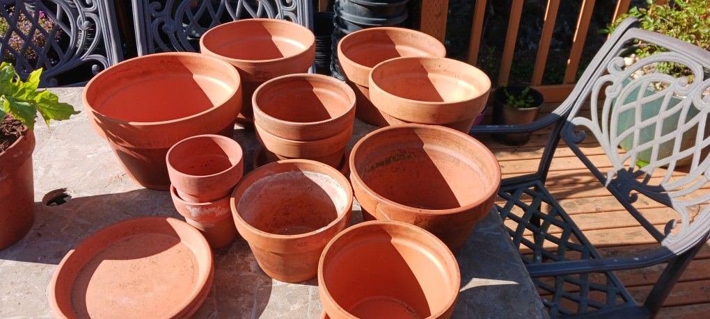 Ceramic ,terracotta  Pots