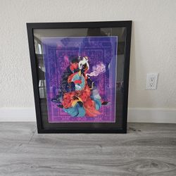 Midnight Whispers: Intricate Graphic Illustration