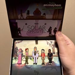 SDCC 2023 HULU solar opposites pin set