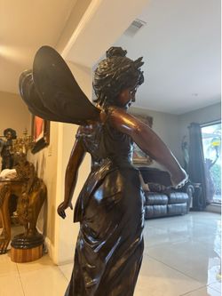 Bronze statue 53” high