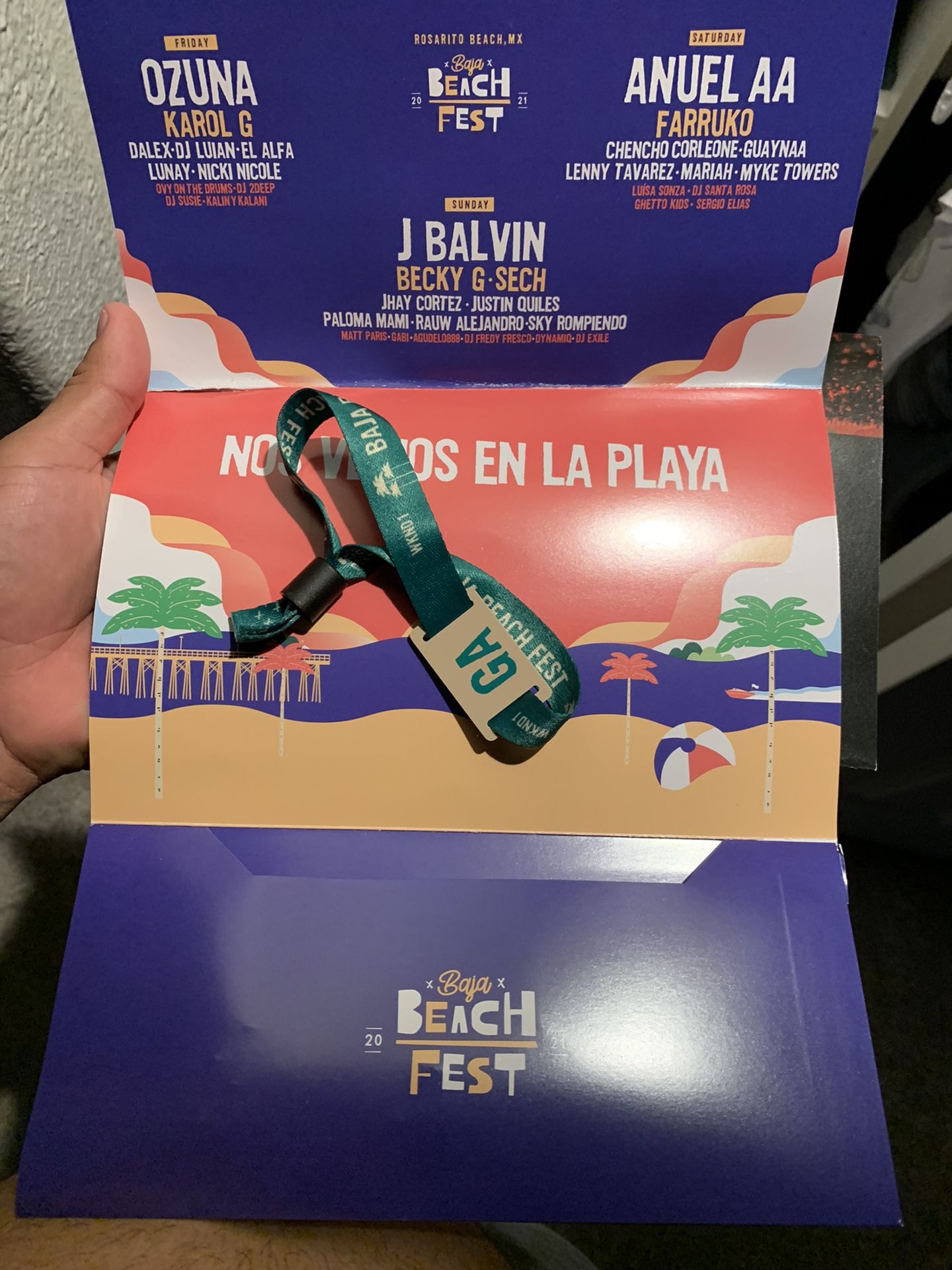 3 Baja Beach Fest Tickets