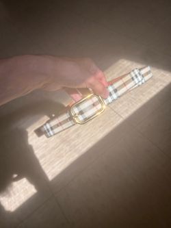 Burberry unisex belt size L