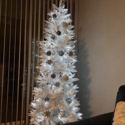 White Christmas Tree