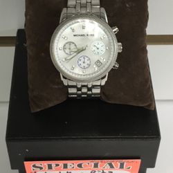 Michael Kors Ritz Silver-Tone Ladies Watch  