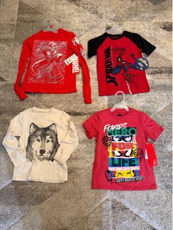Boys  NEW shirts. Size 4