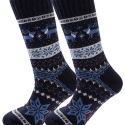 Men's Sherpa Fluffy Fleece Socks,Increbible Soft Warm Cozy Fuzzy chrismas socks