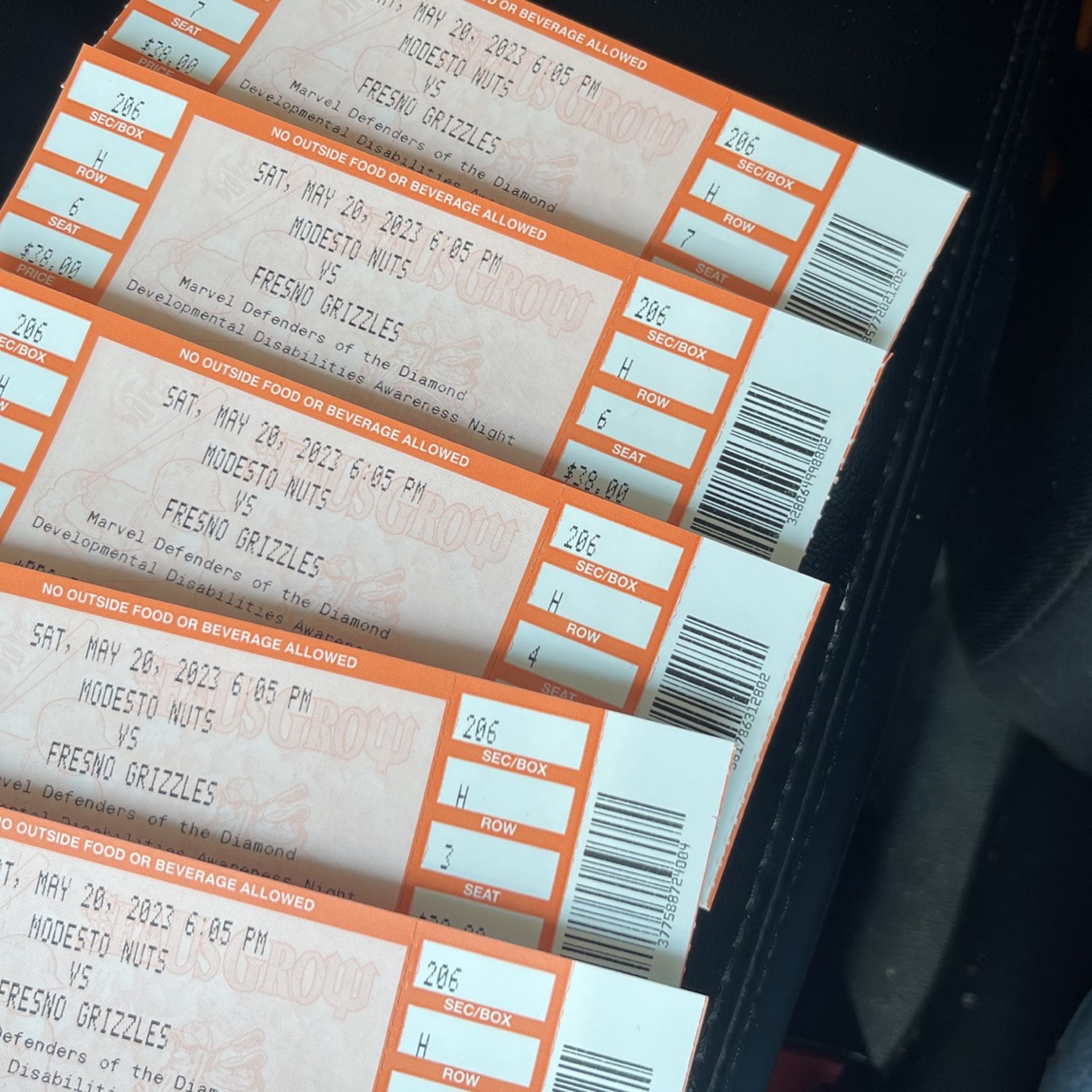 Modesto Nuts Tickets May 20th 2023
