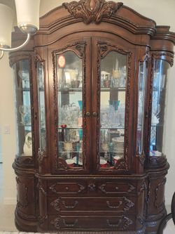 Brown Wooden China