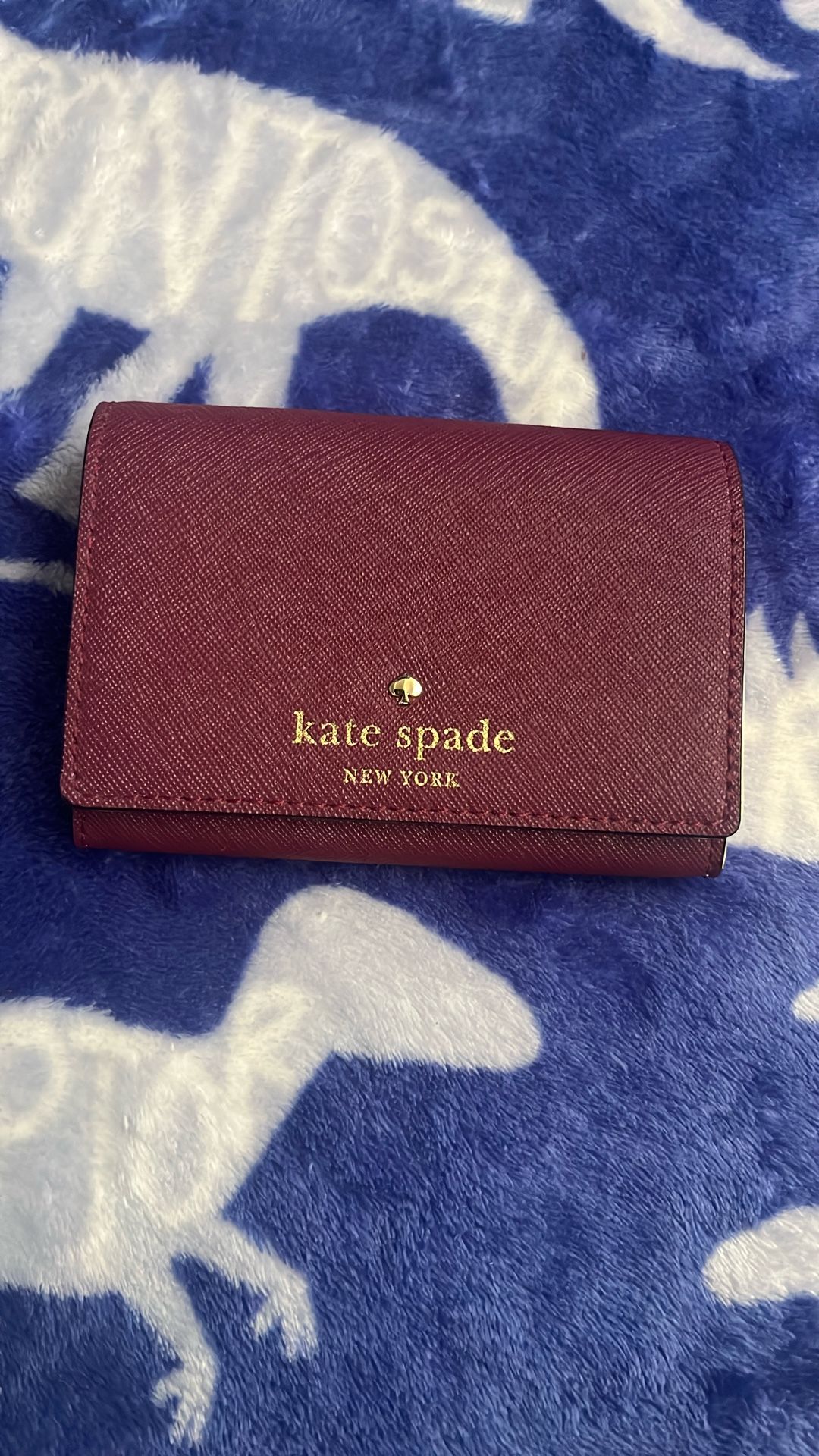Burgundy Kate Spade Wallet
