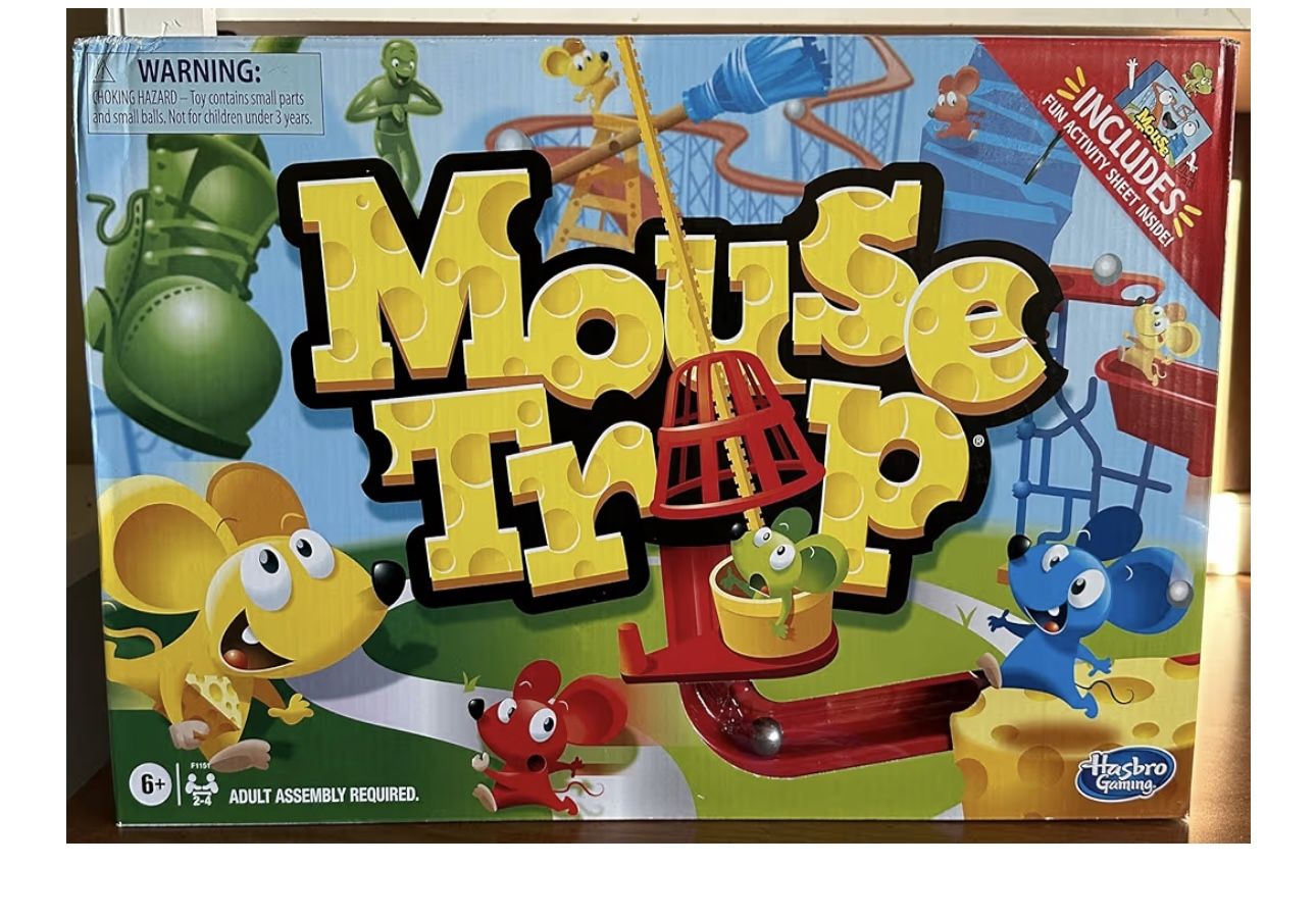 Gaming Mouse Trap Kids Board Game