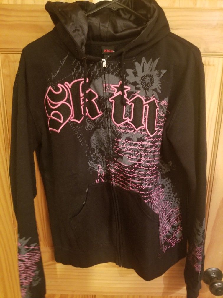 Ladies Skin Zip Up Sweatshirts