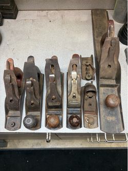 Vintage Stanley and Craftsman wood planes