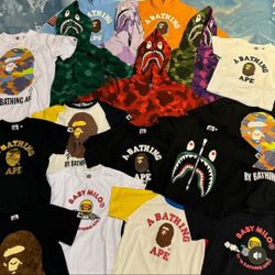 Bape Hoodies And Shirts 