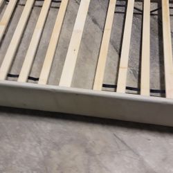 Twin Size Flatbed With Box Spring.