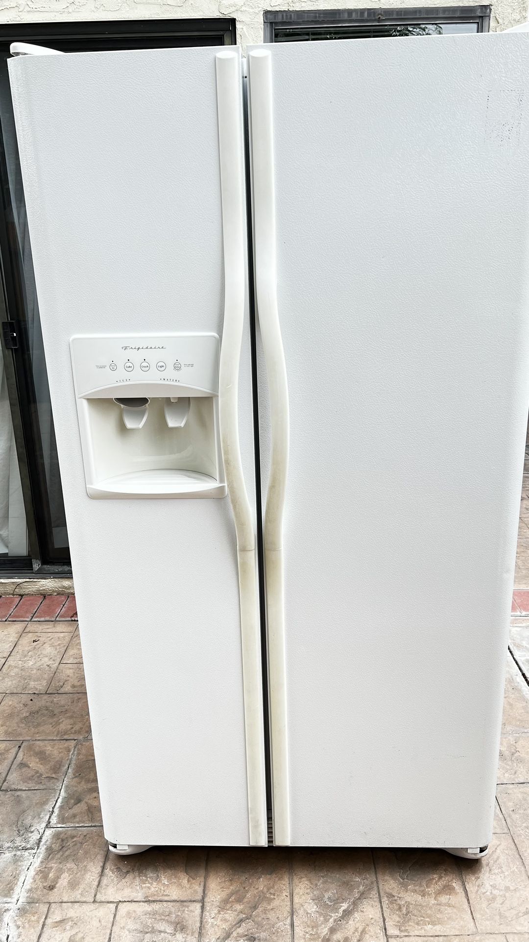 Frigidaire Side By Side Refrigerator.