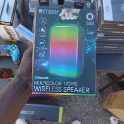 Multicolor Light Bluetooth Speaker