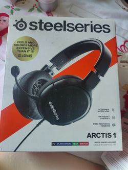 Steel Series Artic 1 Wired Headphones For Switch Xbox PC And PlayStation 