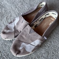 Women’s Custom TOMS Shoes - Dachshund 
