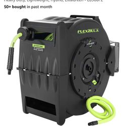 Air Hose and Reel 75ft 3/8”