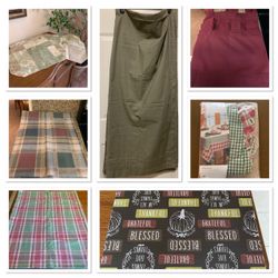Drapes, Valances, Tablecloths, And Placemats