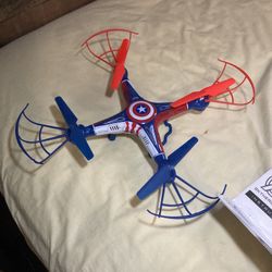 Marvel Licensed Captain America Sky Hero 2.4GHz 4.5CH RC Drone