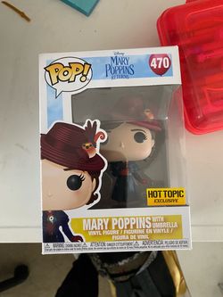 Funko Pop Mary Poppins with Umbrella #470 Hot Topic Exclusive