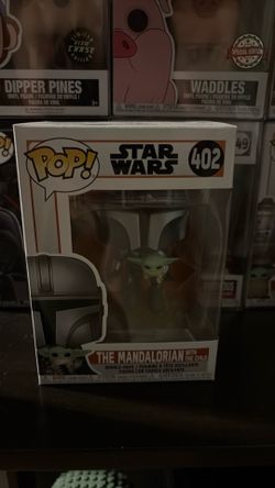Mandalorian with child Funko