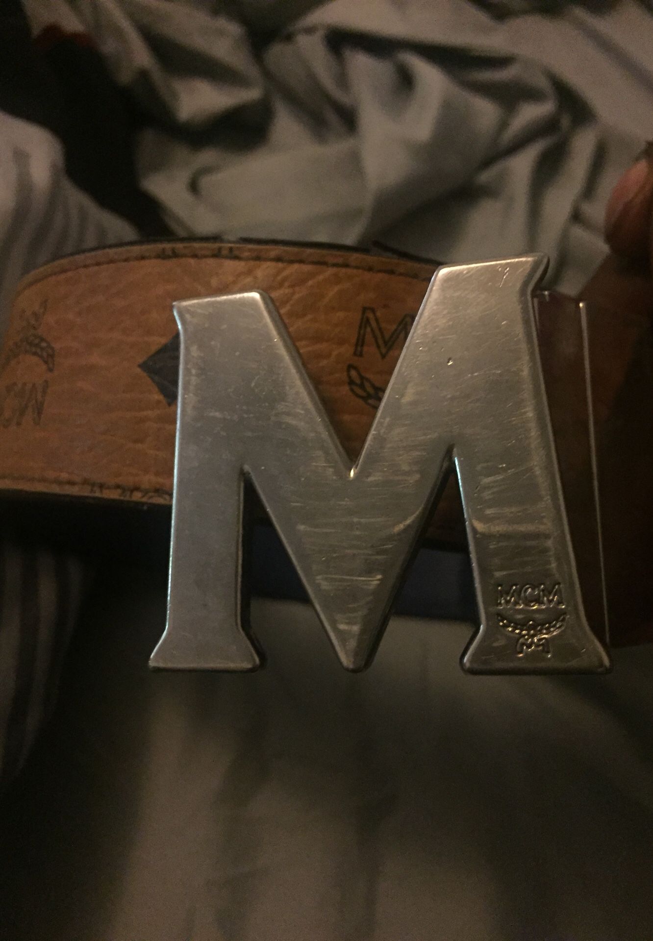 Authentic MCM BELT REVERSIBLE