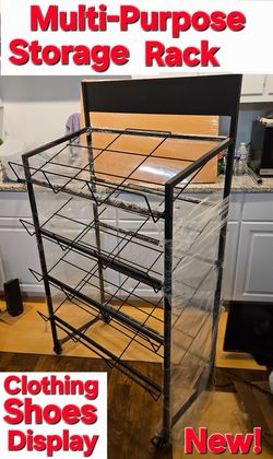 New Multi-Purpose Storage Rack(On-Wheels)
