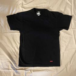 Supreme X Hanes Black Tee